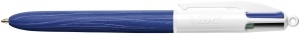 Pix BIC 4 Culori Wood Effect, Set 5 Bucati, Design Lemn, 4 Culoari - Img 2