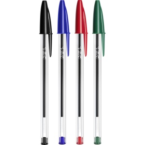 Pix BIC Cristal Original, 100 bucati, culoare albastra, grosime 0,4 mm - Img 6