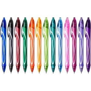 Pix gel BIC Gel-ocity Quick Dry, set 13 culori, varf 0.7 mm - Img 4