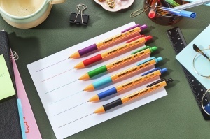 Pix STABILO pointball, design colorat, 0.5 mm, cu refill - Img 4