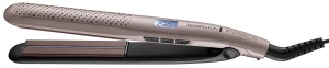 Plac de indreptat parul Remington Wet2Straight Pro (pentru aplicarea umeda si uscata - pentru uscarea si indreptarea parului, sistem exclusiv de ventilatie, senzor de umiditate, afisaj LCD, 140-230degC) Plac de indreptat parul S7970 - Img 4