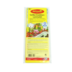 Placa adeziva pentru insecte AEROXON - 10 bucati, 10x25cm, fara pesticide