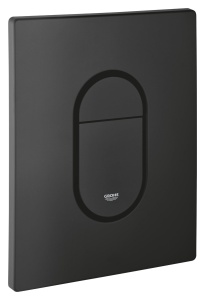 Placa de actionare GROHE Arena Cosmopolitan, 156x197mm, negru, tehnologie economisire apa