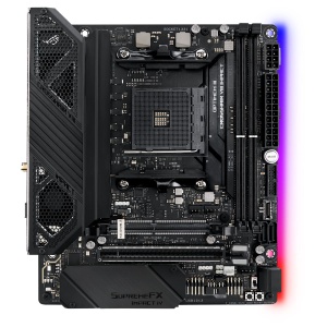 Placa de baza ASUS ROG Crosshair VIII Impact, AMD AM4, 64GB RAM, PCIe 4.0 - Img 8