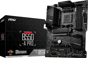 Placa de baza MSI B550-A PRO, AMD AM4, DDR4, PCIe 4.0, ATX