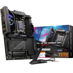 Placa de baza MSI MPG X870E Carbon WiFi, ATX, suport AMD Ryzen 900080007000, DDR5, PCIe 5.0