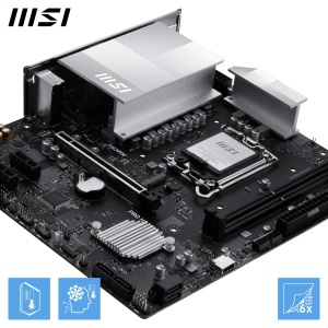 Placa de baza MSI PRO H810M-B, LGA 1851, DDR5, PCIe 5.0 x16 - Img 4