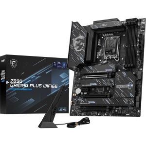 Placa de baza MSI Z890 Gaming Plus WIFI6E, ATX, suport Intel Core Ultra, DDR5, PCIe 5.0