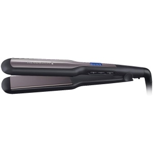 Placa de indreptat parul Remington Wide Pro-Ceramic Extra (placi de coafat extra late de 45 mm - in special pentru parul gros, cret, cret si foarte lung) Afisaj LCD, 150-230degC, placa de indreptat parul S5525 - Img 6