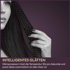 Placa de par BaByliss ST491E, titan, 5 temperaturi (160-200C), ionizare - Img 2