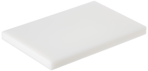 Placa de taiere Metaltex 73381538, Polyethylen, alba, 29 x 20 x 1,6 cm