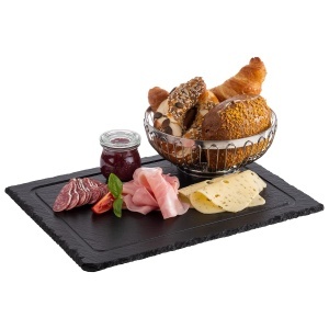 Placa din Naturschiefer APS 947, 33 x 24 cm, cu Saftrille, 9,5 cm - Img 3