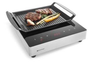Placa Grill HENDI, Aluminiu, Anti-Haft, 390x260mm, Rezistenta la 250C - Img 3