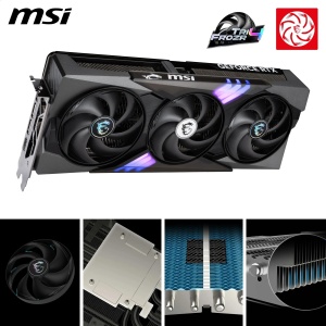 Placa Video MSI GeForce RTX 5070 12G Gaming Trio OC - 12GB GDDR7, PCIe 5, Boost 2610 MHz - Img 4