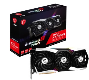 Placa video MSI Radeon RX 6750 XT Gaming X Trio 12GB GDDR6, 192-bit