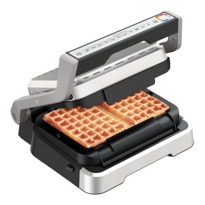 Placi pentru vafe Tefal XA7308 OptiGrill compatibile 4in1 si 2in1 antiaderente negru - Img 3