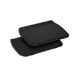 Placi Tefal Plancha XA728810 Compatibile OptiGrill Antiaderente Aluminiu Turnat Negru