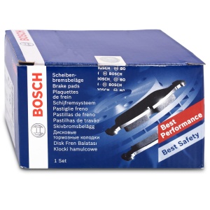 Placute de frana Bosch BP1295 pentru spate - ECE-R90, cu tehnologie anti-zgomot, set 4 buc - Img 4