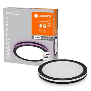 Plafoniera LED Ledvance Smarte, 460mm, RGB, dimabila, neagra - Img 4