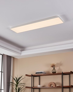 Plafoniera LED Smart Home EGLO Herrora-Z, 120 cm, reglabila, alb - Img 2