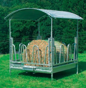 Plasa de hrana Kerbl, 3,5m x 3,5m, maschenweite 4,5, verde - Img 5