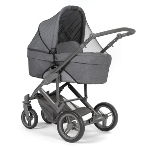 Plasa de insecte universala Reer pentru landouri mai mari, potrivita pentru carucioare, carucioare, carucioare, negru, foarte mare, 87021