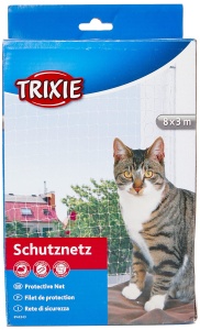 Plasa de Protectie pentru Pisici TRIXIE, Transparenta, 8 x 3 m, UV-Resistenta