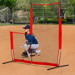 Plasa de protectie VEVOR SSPDYBQ002 pentru baseball si softball portabila cu structura stabila - Img 8