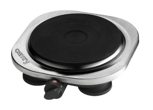 Plita electrica Camry 1500W Negru si Argintiu Reglare temperatura