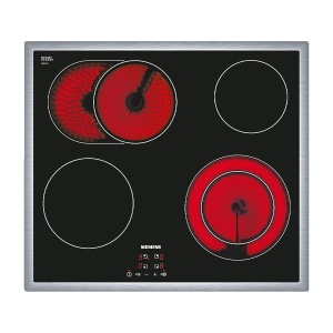 Plita electrica Siemens ET645HN17E, 60 cm, negru, touchControl