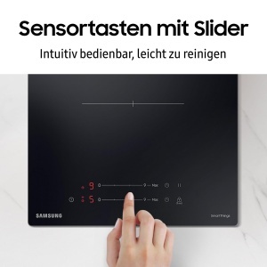 Plita Inductie Autonoma Samsung NZ32BG2005FKU1, 2 Zone, 30 cm, Wi-Fi, Negru - Img 3