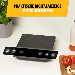 Plita Inductie Tristar IK-6161, 2000W, 10 Niveluri Putere, Negru - Img 6