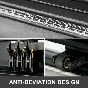 Plotter de taiere VEVOR 28 Inch, 720 mm, precizie 0.01 mm, USB - Img 6