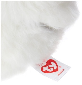 Plush Eule TY 36305 Beanie Boos, Alb, Material de Calitate - Img 2