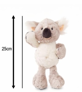 Plush Koala NICI 25 cm Jucarie de plus pentru copii Culoare gri - Img 4