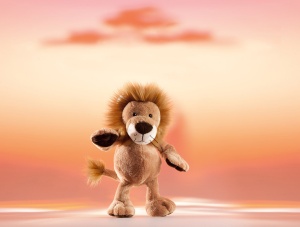 Plush Lion Kumba Schaffer, 33 cm, Culoare Maro, Jucarie pentru Copii - Img 4