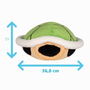 Plush Super Mario Club Mocchi Mocchi, 38 cm, Culoare Verde - Img 4