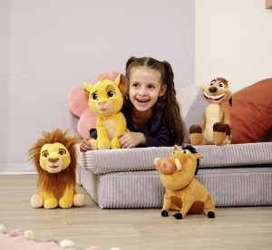 Plush Timon Disney Lion King 25cm, pentru copii, moale si sigur - Img 7