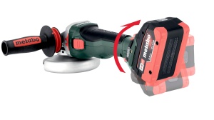 Polizor unghiular cu acumulator Metabo WVB 18 LTX BL 15-125, 18 V, 125 mm - Img 6
