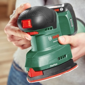 Polizor unghiular cu baterie Bosch UniversalSander 18V-10, 18V - Img 7