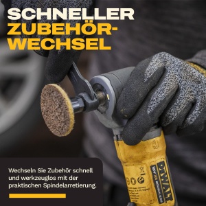 Polizor unghiular DEWALT DCG421N-XJ, 18V, motor burstenlos, compact - Img 10