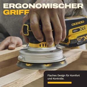 Polizor unghiular DEWALT DCW211KN-XJ, 18V, 125mm, cu geanta si discuri de slefuire - Img 11