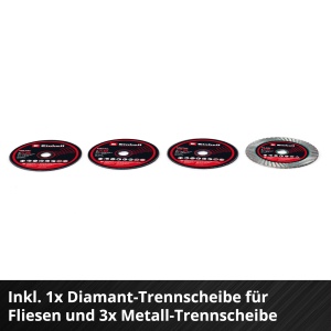 Polizor unghiular Einhell TP-CO 1876-C Li BL-Solo Brushless 76 mm fara acumulator - Img 7