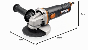 Polizor unghiular WORX WX712 125mm, 860 W - Img 12