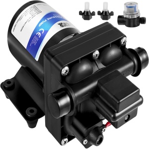 Pompa apa VEVOR 12V Membranpumpe 3GPM cu filtru si protectie termica