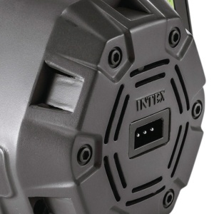Pompa de aer electrica Intex 66642, 230 V, neagra, cu acumulator - Img 3