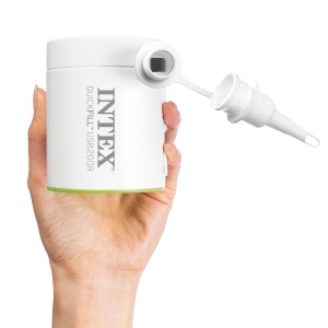 Pompa de aer Intex Quickfill USB200R, Dimensiune: 8 cm x 7 cm x 8 cm (66637) - Img 5