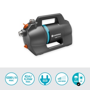 Pompa de gradina Gardena 4300 Silent, 4300 lh, 650 W, design silentios - Img 2