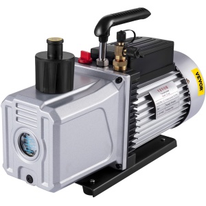 Pompa de vid VEVOR RS-6, 12 CFM, 1 CP, aluminiu, 1 treapta