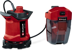 Pompa submersibila pentru apa murdara Einhell GE-DP 1825 LL Li-Solo, 7000 Lh, 18V